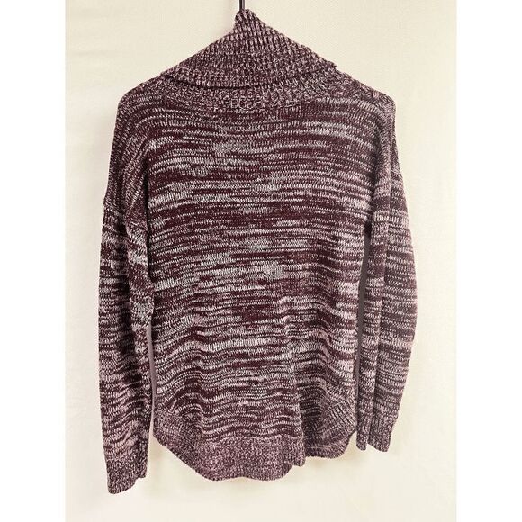 Vintage Jason Maxwell Womens Wool Blend Mock Neck Sweater Brown Size Small - Picture 2 of 3